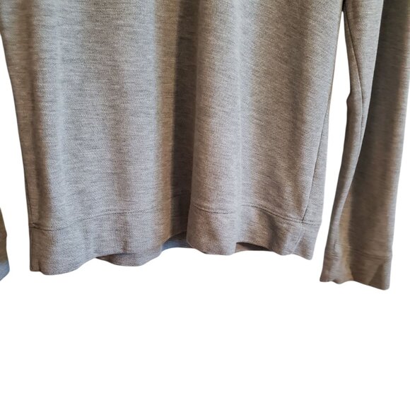 Vineyard Vines Callao/Peru Preppy Pullover Quarter Zip Light Grey XL - Picture 6 of 15